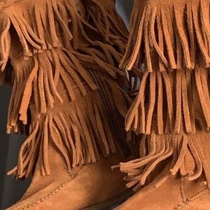 Brand new Minnetonka moccasins